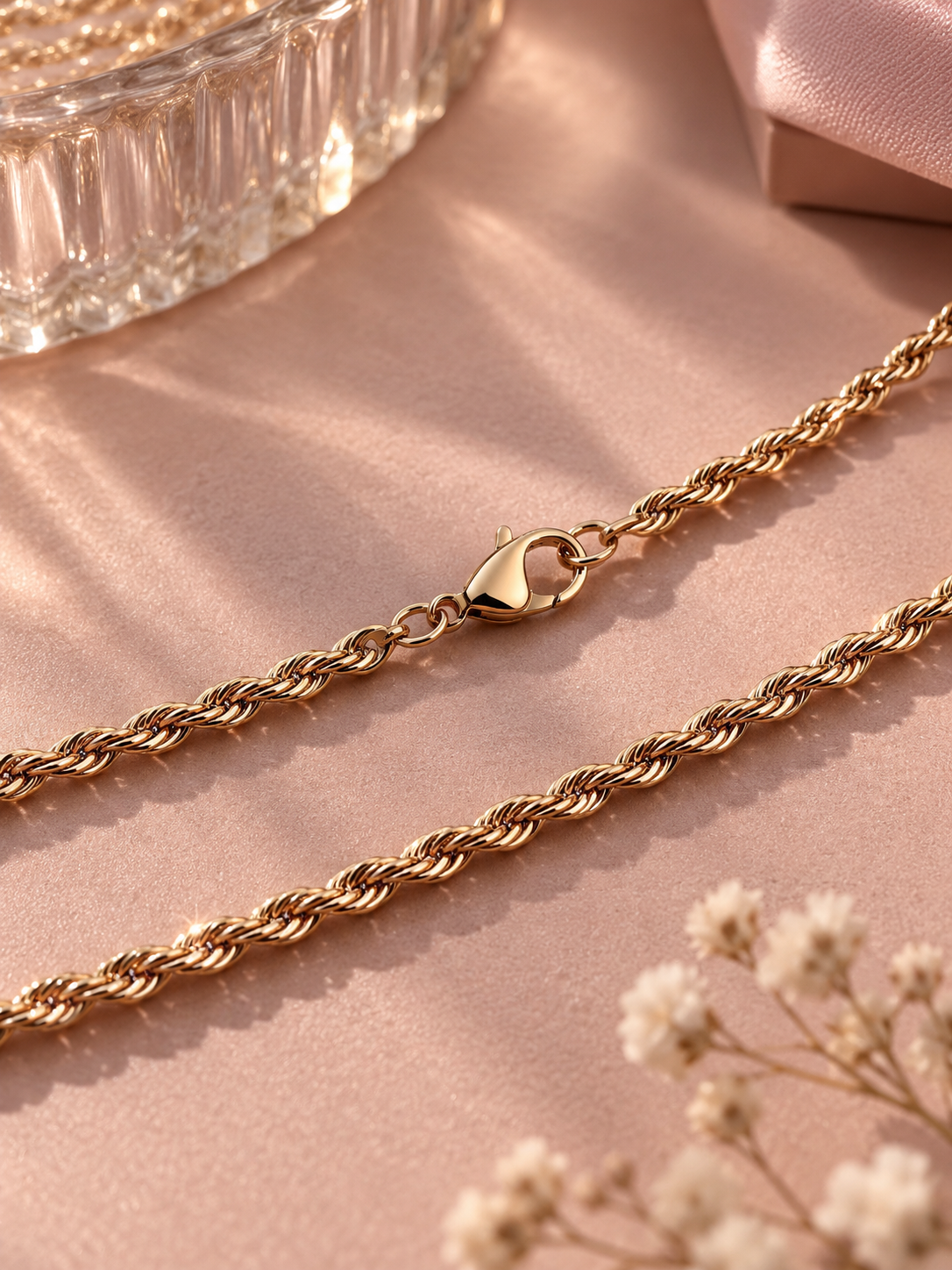 Rope Chain 55 – vīta pinuma ķēdīte 55 cm